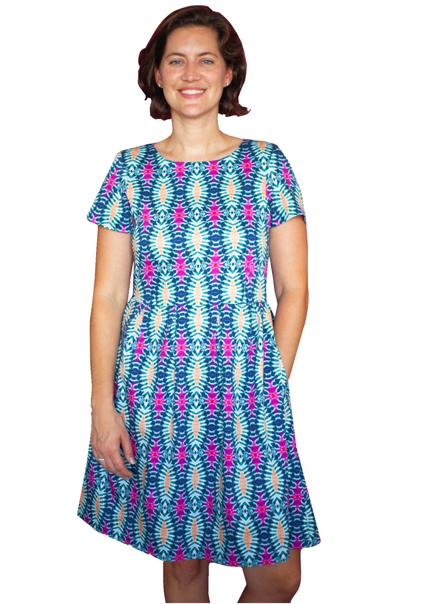 Kit Women's Box Pleat Day Dress Kit Women's Box Pleat Day Dress