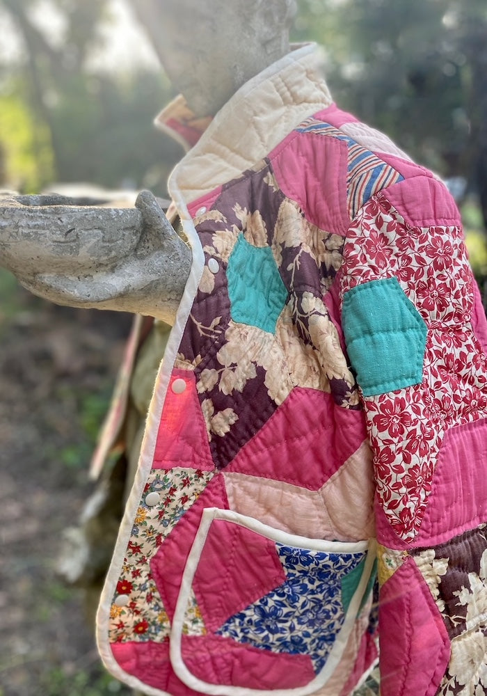 Kit x Of Curated Chaos Antique Quilt Jacket - Kit