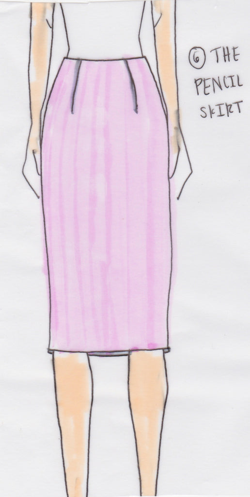 The Jack & Jill Pencil Skirt - Kit
