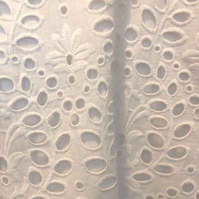 White Cotton Eyelet - Kit